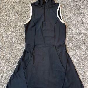 Tennis Black Sleeveless Dress
